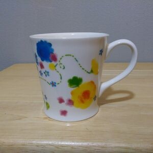 Starbucks Coffee Mug 2006 Spring Floral Colorful Vibrant Collectable